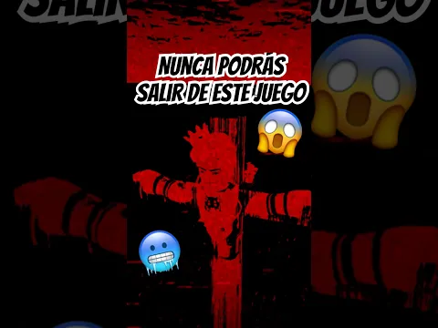 Este juego no te dejará salir, y tienes que convivir con el diablo en Roblox!🥶😱 #roblox
