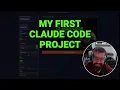 My first Claude Code project a Youtube thumbnail generator