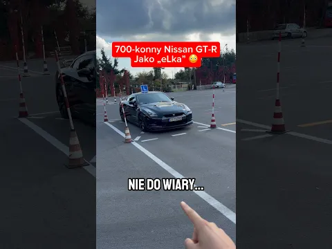 Nissan GT-R jako nauka jazdy āLā w Polsce š³