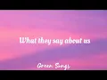 Finneas - What they say about us  (lyrics)