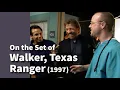 On the Set of Walker Texas Ranger with Chuck Norris 1997 Segment
