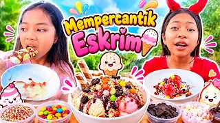 Zulfa mempercantik eskrim