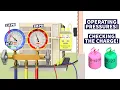 R-22 and R-410A Operating Pressures on Air Conditioners Checking the Charge