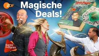 Stein der hohen Preise? Verhextes Buch und fantastische Tierwesen aus Bronze | Bares für Rares