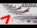 Overview of Asiana Airlines Aircraft Fleet March 2025