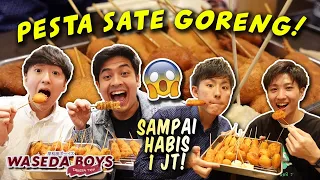 Download MUKBANG SATE GORENG (KUSHIKATSU) RP 1 JUTA! | Waseda Boys Sakura Trip #3 MP3