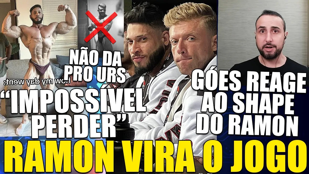 RAMON FAZ MÍDIA GRINGA MUDAR DE IDEIA APÓS SHAPE ABSURDO SER REVELADO, RODRIGO GOES DA OPINIÃO