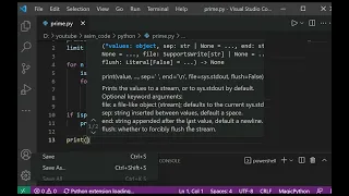 List of Prime Numbers from 1 to 100 in Python