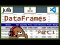 02x06 DataFrames Part 1 of 3 PrettyTables TypedTables CSV HTML Julia Analysis for Beginners