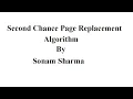 Second Chance Algorithm