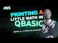 Printing a Little Math in QBasic With Armstrong IT Training Software Hub