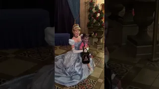 Dinner at Cinderella s castle Royal table during disney not so scary Halloween party