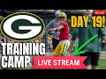 LIVE Packers Training Camp Day 19 LIVESTREAM Brandon Cisse or Keisean Nixon