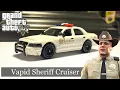SHOWCASE Custom Matchbox GTA V Vapid Sheriff Cruiser - 06 Ford Crown Victoria