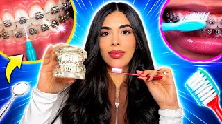 ¿Tienes brackets? ASÍ DEBES cepillarte los dientes 🦷✨
