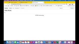 Preparing a Simple Website Starter Template with PHP HTML Boostrap Part 1