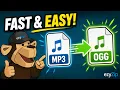 How to Convert MP3 to OGG Online Free No Software Installation Required