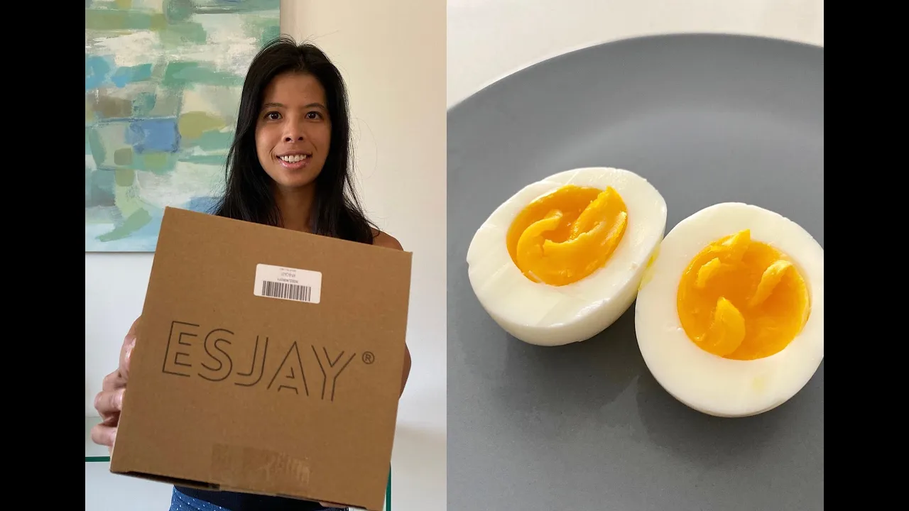 Instant Pot soft boiled eggs or medium boiled eggs - Instant Pot accessories Unboxing from ESJAY