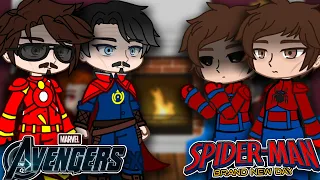 Avengers React To Spider-Man Brand New Day Peter Parker Full Gacha React