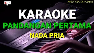 karaoke pandangan pertama nada pria