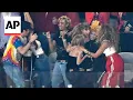 Watch Taylor Swift celebrate the Chiefs winning the Super Bowl