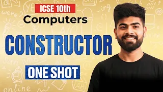 Constructor in Java ICSE Class 10 Computer Applications ICSE Class 10th ICSE 2027