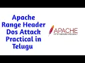 Apache Range Header Dos Vulnerability Practical in Telugu Bug Bounty Telugu White Hats