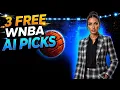 WNBA AI Picks Today Liberty vs Sun Sparks vs Mystics Lynx vs Aces