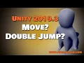 Human Move Double Jump in Unity