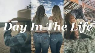 Spend the day with me Work riding horses preparing for a collab vlog
