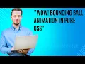 Create a Bouncing Ball Animation in CSS - No JavaScript CSS Tutorial for Beginners CSS Seekho