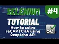 Python Selenium Tutorial - How to solve reCAPTCHA using 2captcha API