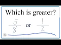 Which fraction is larger or