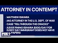 Government attorney held in civil contempt in Operation Metro Surge fallout