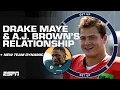 Patience potency Describing A J Brown Drake Maye s relationship in TWO WORDS Get Up