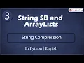 String Compression Module Basics of programming In English Python - 3