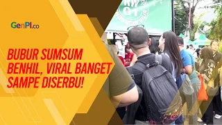 Bubur Sumsum Viral di Benhil, Pembeli Rela Antre Panjang