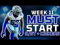 Week 11 MUST START Defenses and Kickers Fantasy Football Advice