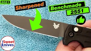 Benchmade Auto 2551 Mini Reflex II Knife - Wicked Edge Sharpening Tutorial