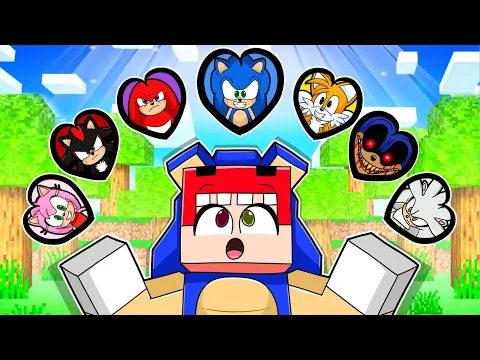 ¡Minecraft PERO hay CORAZONES de SONIC 3 ! ? PASO MINECRAFT LOS COMPAS Raptorgamer