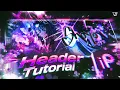 Make Anime Twitter Header Easy Tutorial