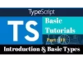 TypeScript Introduction Basic Types Variable Declarations