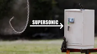 Our Giant Chain Whip Is SCARY POWERFUL