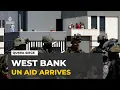 UN delivers aid to families under Israeli settler siege in occupied West Bank