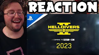 Gor s Helldivers 2 Announce Trailer REACTION