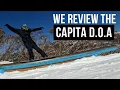 Capita Snowboards Top Selling Board - The D O A Defenders of Awesome Review