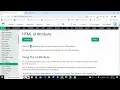W3Schools HTML Tutorial 14 HTML Class and ID attributes