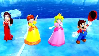 Mario Party Series - Mario vs Girlfriends Minigame Battle