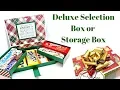 Deluxe Sliding Selection Box Storage Box Jewellery Box or Treasure Chest Original Design