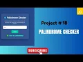 Download Lagu Palindrome Checker in JavaScript | Project #18 | HTML CSS JS | Beginner Friendly